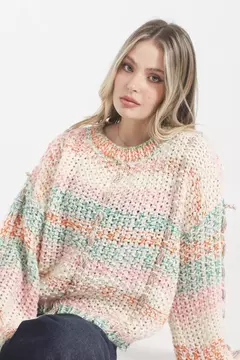 Sweater Jaspeado VT74223 - comprar online