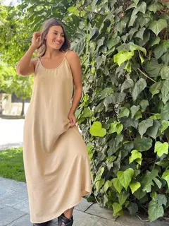 Vestido VARTENU SEY LISO