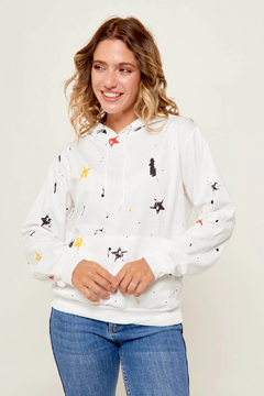 Buzo Canguro Engomado Estampas Surtidas Tanda 2