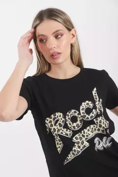 Remera Rock Print VT5085 - comprar online
