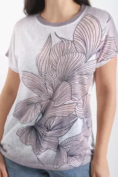 Blusa Flor combinada - Indiana