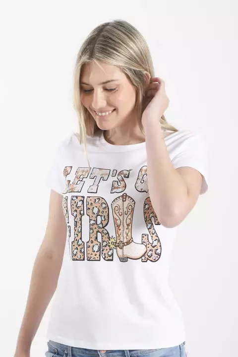 Remera LETS GO GIRLS VT7479