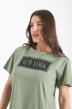 Remera New York con tachas - Indiana