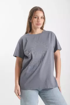Remera Summer con strass en internet