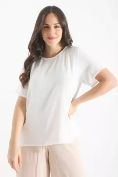 Remera de crep Praga lisa en internet