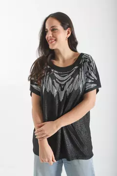 Remeron con brillo Flor - comprar online