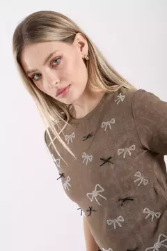 Remera Nevada Moños VT13687 - comprar online
