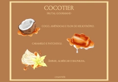 Vela Perfumada Cocotier 220g - CHANTRÊE