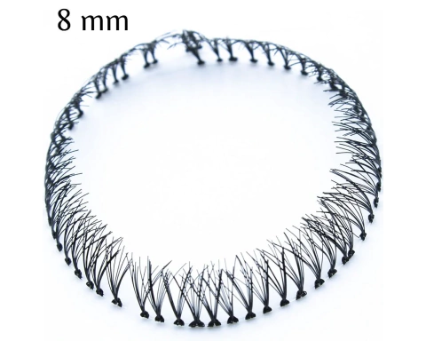 Cilios Postiços Tufos 6D para Alongamento 8mm - Importado - Ousada Make e Cosméticos