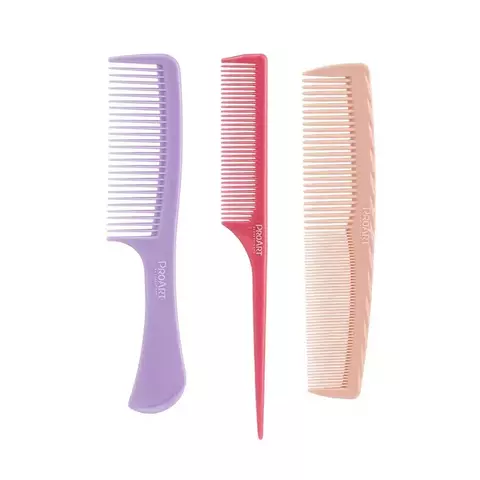 Kit de Pentes com 3 Unidades - ProArt - Ousada Make e Cosméticos Distribuidora