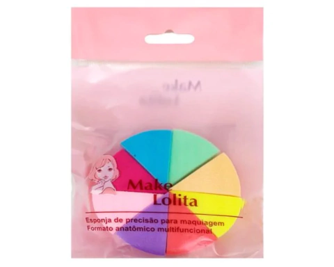 Esponja de Maquiagem Queijinho- Make Lolita - Ousada Make e Cosméticos Distribuidora
