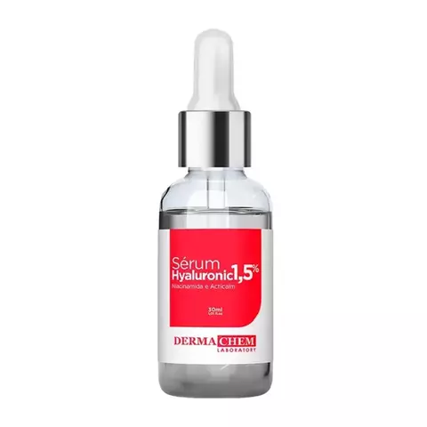 SÉRUM FACIAL HIDRATANTE HYALURONIC 1,5% - DERMACHEN - Ousada Make e Cosméticos Distribuidora