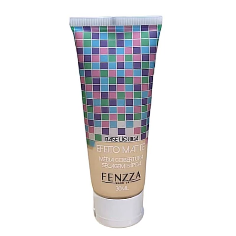Base Liquida Efeito Matte  Fenzza-Ousada Make e Cosmeticos