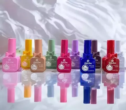 ESMALTE EM GEL LACINHO - BELLA ROSA - Ousada Make e Cosméticos Distribuidora