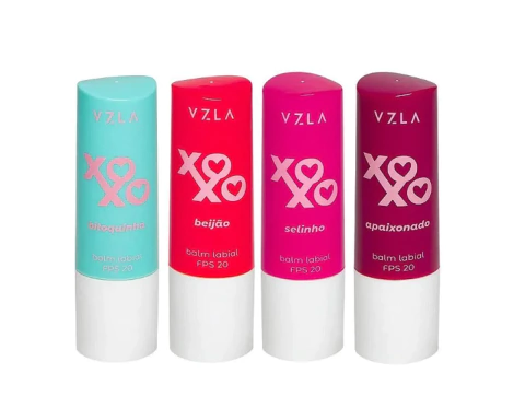 Balm Labial XOXO FPS 20 - Vizzela - Ousada Make e Cosméticos Distribuidora