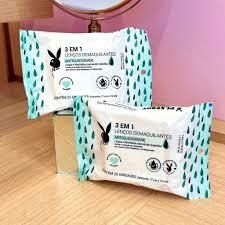 Lenço Demaquilante Antioleosidade - Playboy - Ousada Make e Cosméticos Distribuidora