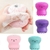Esponja para Limpeza Facial de Silicone Polvo - QBela Manuela - Ousada Make e Cosméticos Distribuidora