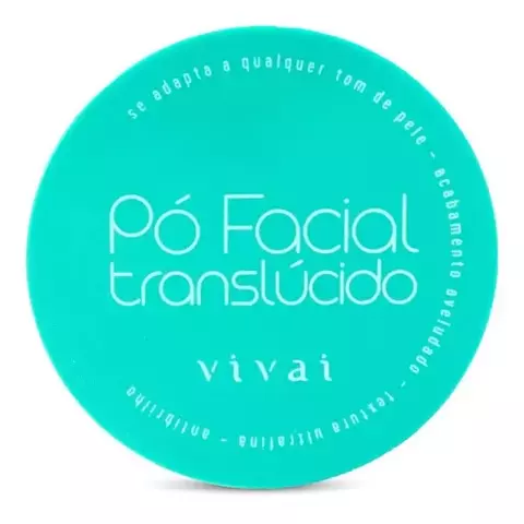 Pó Facial Translúcido - Vivai - Ousada Make e Cosméticos Distribuidora