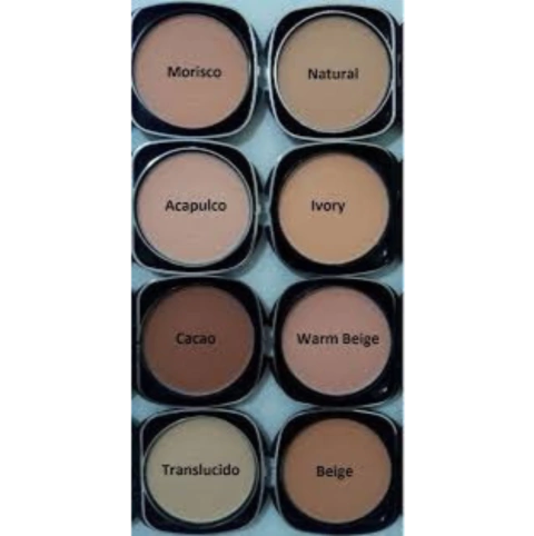 Pó Base 2 em 1 P&W Cosmetics