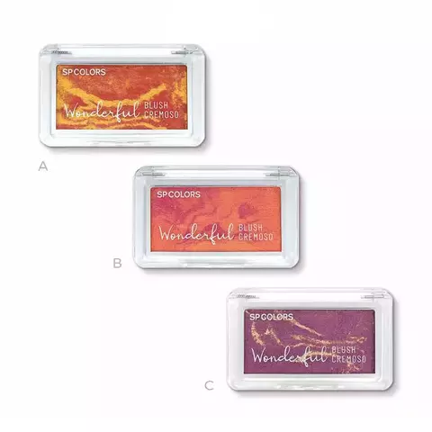 Blush Wonderful - SP COLORS - Ousada Make e Cosméticos Distribuidora