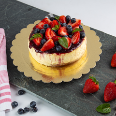 Cheesecake de frutos rojos