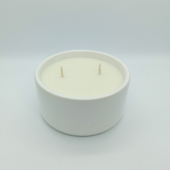 Vela en cuenco de ceramica