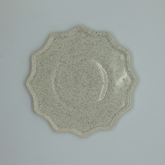 Plato de cerámica artesanal