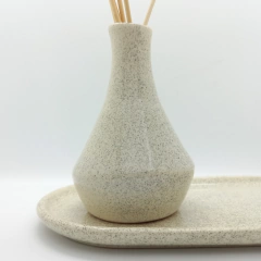 difusor florero de ceramica