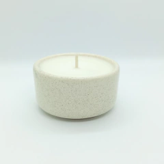 Vela en cuenco de ceramica