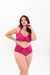 Conjunto Peito Transpassado e Calcinha Ilza - Rosa Dark