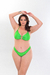 Conjunto Peito Argola e Calcinha Lady Fio - Verde Lima