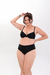 CONJUNTO PEITO LINDA CHRISTIAN E CALCINHA RETRÔ BASIC - BLACK na internet