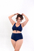 Conjunto Plus Size Peito Jojo e Calcinha Jojo - Dark Blue na internet