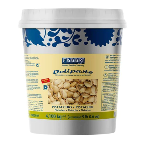 Delipaste Fabbri Pistache Fino 4,1 kg - Pasta saborizante