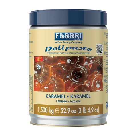 Delipaste Fabbri - Pasta Saborizante de Caramelo 1,5 kg