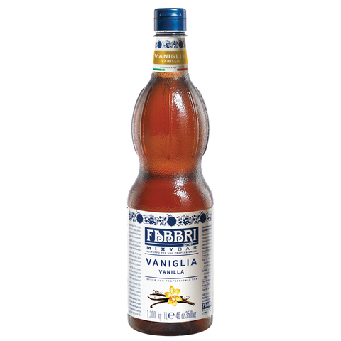 Mixybar Fabbri Baunilha 1 litro - Xarope profissional