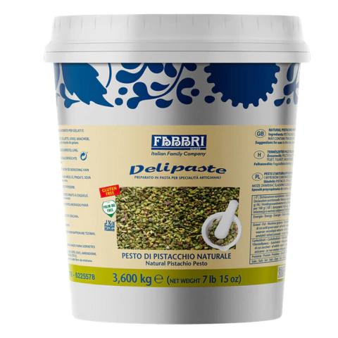 Delipaste Fabbri Pesto de Pistache 3,6 kg - Pasta saborizante