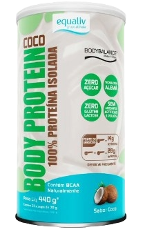 BODY PROTEIN 440G SABOR COCO - EQUALIV