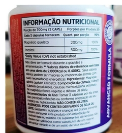 Magnésio + Inositol 700mg 60 Cápsulas Sunfood na internet