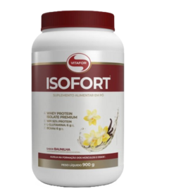 Whey Isofort Isolado 900g - VITAFOR