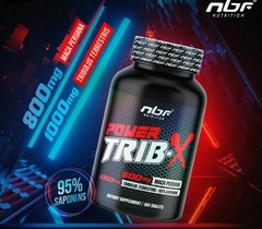 Power Trib-X Tribulus 1000mg + Maca 800mg - 1800mg por Tablet com 100 tablets NBF Nutrition - comprar online