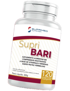 Supri Bari Suplemento Alimentar em Pastilhas Mastigáveis