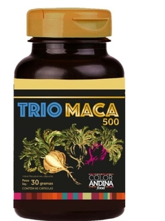 Maca Peruana Trio em capsulas 100% pura | 60 CAPS | direto dos Andes