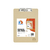 PLACA EZCO A4 SIMIL MADERA PORTABLOCK - comprar online