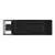 Pen Drive KINGSTON DataTraveler 70 64GB USB 3.2 Gen 1 Tipo C Negro