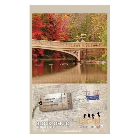 BLOCK MIS APUNTES OFICIO X 80 HJS. LISO X 10 U.