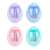 SACAPUNTA PLASTICO DELI MACARON STONE (E0525) X 6 U. - comprar online