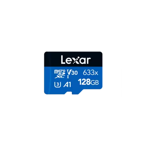 Tarjeta de Memoria microSDXC Lexar 633x 128GB UHS-I C10