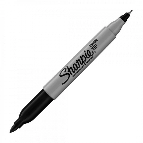 MARCADOR SHARPIE DOBLE PUNTA FINO Y EXTRA FINO PERMANENTE
