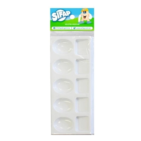 MEZCLADOR SIFAP N°5 ESCOLAR RECTANGULAR DE 10 CAVIDADES